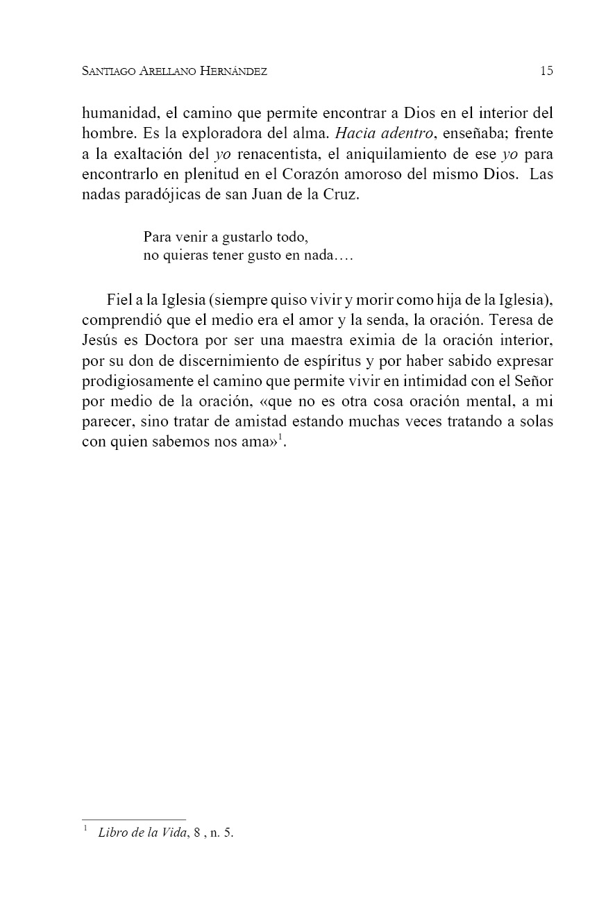 Continúa y finaliza esta pequeña introducción sobre la importancia de Sta. Teresa